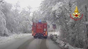 Nevicate nelle Marche, scuole chiuse domani in una trentina di Comuni