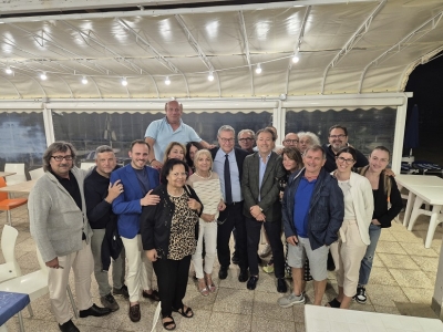 Carlo Ciccioli ringrazia pubblicamente del risultato ottenuto il gruppo di Grottammare che lo ha sostenuto