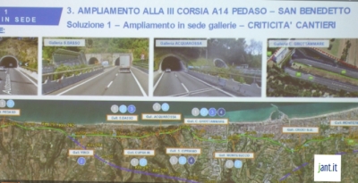 Ampliamento alla terza corsia della A 14