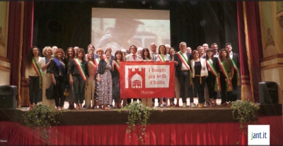 Consegna delle bandiere ai Borghi più belli d'Italia delle Marche