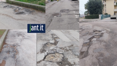 LE STRADE DI PORTO D&rsquo;ASCOLI COMPLETAMENTE ABBANDONATE