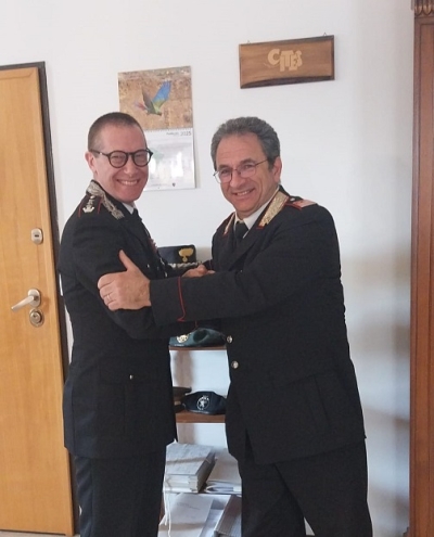IL LUOGOTENENTE C.S. GIOVANNI PALUMBO VA IN CONGEDO DALL’ARMA DOPO 36 ANNI DI SERVIZIO