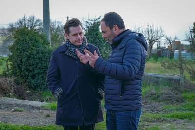 Consegnato il cantiere del tratto B1 della Ciclovia del Tronto, il sindaco Fioravanti: 