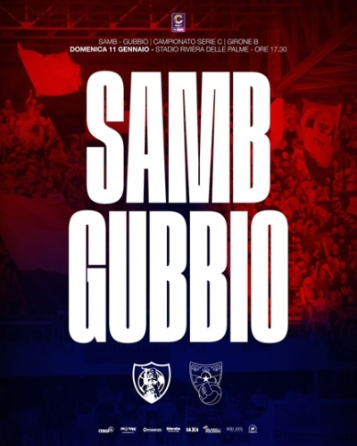 SAMB – GUBBIO, INFO ACCREDITI E BIGLIETTI