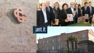LA  BCC BANCA DEL PICENO HA  PRESENTATO UN  LIBRO SULLA STORIA DI PALAZZO SCIARRA