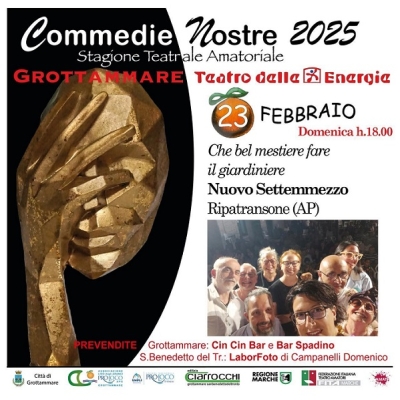 Terzo appuntamento per COMMEDIE NOSTRE by Lido degli Aranci