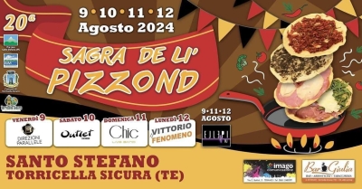 Da domani al 12 agosto la XX “Sagra de li’ Pizzond” a Torricella Sicura