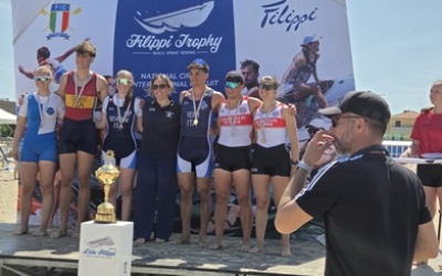 Beach sprint, bronzo all’esordio per Lorenzo Albini: podio al Trofeo Filippi