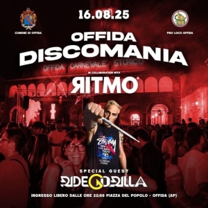 Offida si accende di musica e spettacolo: Discomania in Piazza del Popolo