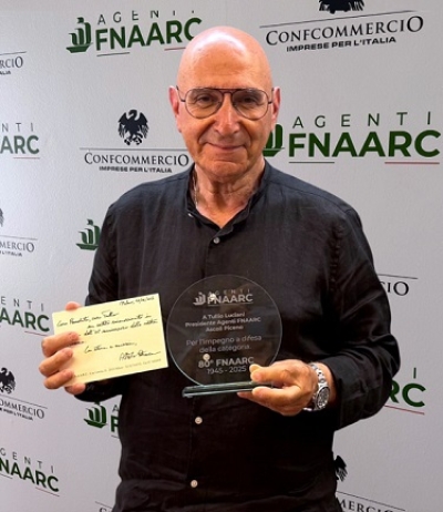 Agenti FNAARC del Piceno: 80 anni di storia, impegno e tutela. Riconoscimento nazionale al presidente Tullio Luciani