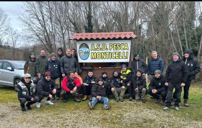 Ascoli Piceno - Asd Pesca Monticelli, iscritti triplicati: ora è un riferimento nella pesca sportiva