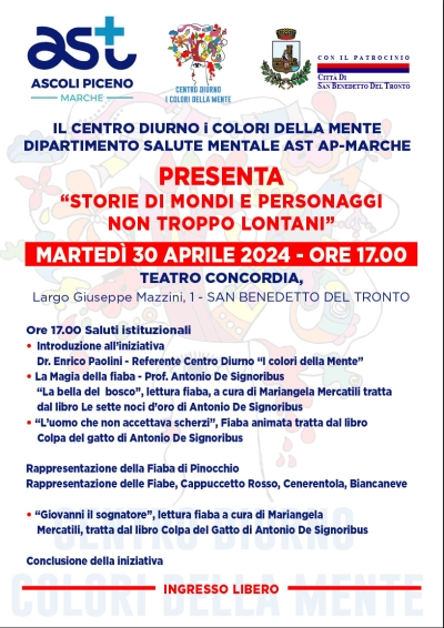 “STORIE DI MONDI E PERSONAGGI NON TROPPO LONTANI” per il giorno 30 aprile, ore 17.00