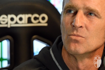 Stasera il debutto in Coppa contro il Gubbio, Carrera: "Torneremo in alto"