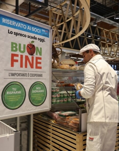 Con 'Buon fine' nel 2024 donati 10 mila pasti al giorno