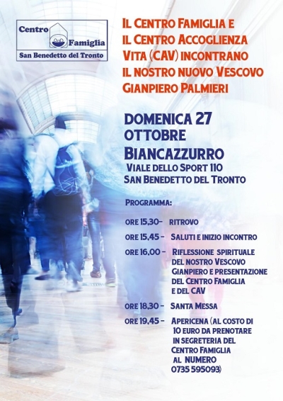 Il Centro Famiglia e il Centro Accoglienza Vita incontrano il Vescovo Gianpiero Palmieri