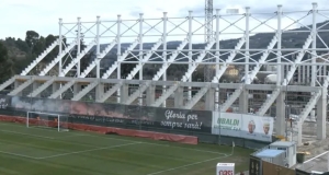 Ascoli Piceno - Nuova Curva Sud allo stadio Del Duca: settore pronto entro agosto