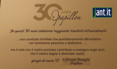 Grande festa, a San Benedetto del Tronto, per i 30 anni di Papillon