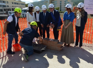 Inaugurato il cantiere del nuovo Liceo Trebbiani