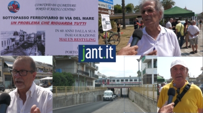 Nuovo sit-in di protesta per il sottopasso ferroviario di Via Mare