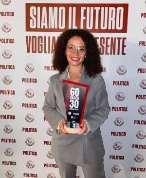 Martina Ratta premiata a Roma tra i &ldquo;60 Under 30 che stanno cambiando il Paese&rdquo;