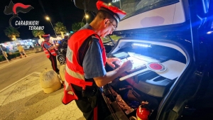 Carabinieri di Alba Adriatica e Giulianova, controlli notturni dei Comuni della costa