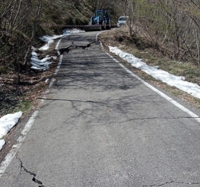 Strade franate ad Acquasanta Terme, 'rischio stop dei cantieri post sisma'
