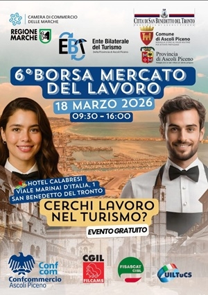 San Benedetto, l&rsquo;Hotel Calabresi ospita la 6&ordf; Borsa Mercato del Lavoro