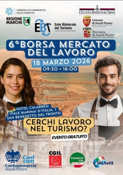 San Benedetto, l’Hotel Calabresi ospita la 6ª Borsa Mercato del Lavoro