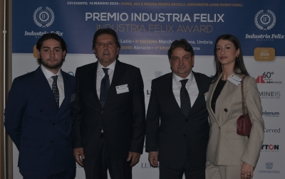 Premio Industria Felix per il terzo anno consecutivo a Celi Calcestruzzi