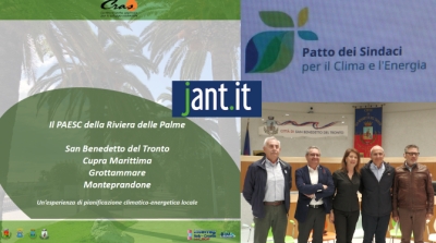 Presentato il PAESC, promosso da BIM Tronto con quattro comuni della Riviera delle Palme