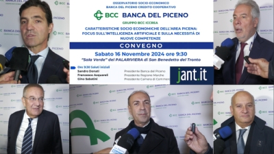 Si è svolto in Riviera un importante convegno promosso dalla BCC Banca del Piceno