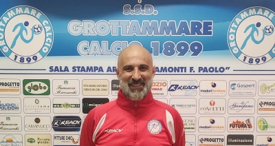 La S.S.D. Grottammare Calcio presenta il nuovo allenatore