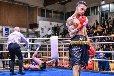 Lorenzo Tulli, il diciottenne di Porto Sant&rsquo;Elpidio all&rsquo;esordio professionistico vincente con ko