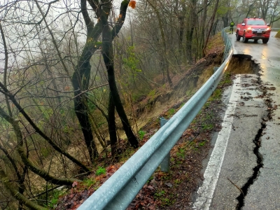 Maltempo in provincia di Teramo: tutte le criticità. Attenzione sulle strade provinciali