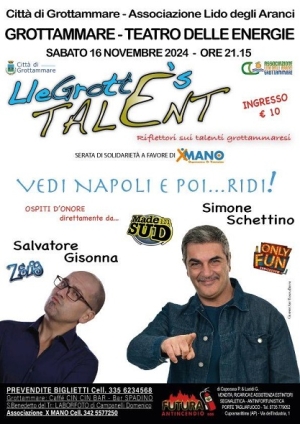 Bertoli si avvicina al sold-out, la Lido degli Aranci inizia con il botto la stagione di eventi invernale a Grottammare