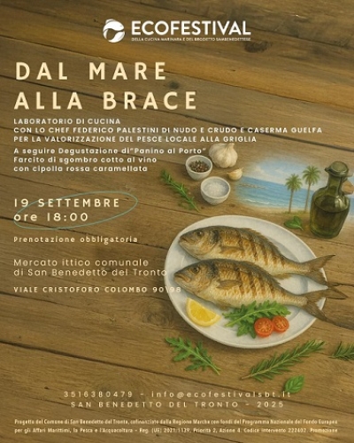 Laboratorio di cucina “DAL MARE ALLA BRACE”