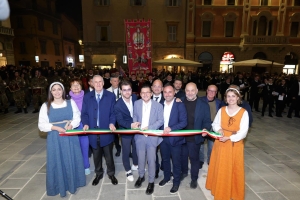 Ascoli Piceno - Inaugurata via Trieste, ieri sera la riapertura dopo due anni di lavori