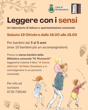 &ldquo;Leggere con i sensi&rdquo;, un sabato in Biblioteca