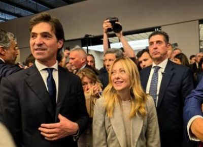 IL PRESIDENTE FRANCESCO ACQUAROLI AL SALONE DEL MOBILE A MILANO