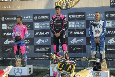 VFR RACING DOMINA NELL’ITALIANO FLAT-TRACK A BOVES CON DUE VITTORIE DI CORRADETTI