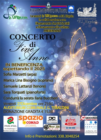 SECONDA EDIZIONE DEL CONCERTO MUSICALE DI FINE ANNO