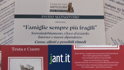 Incontro della Fondazione Antiusura Mons.Traini, dal titolo, Famiglie sempre più fragili