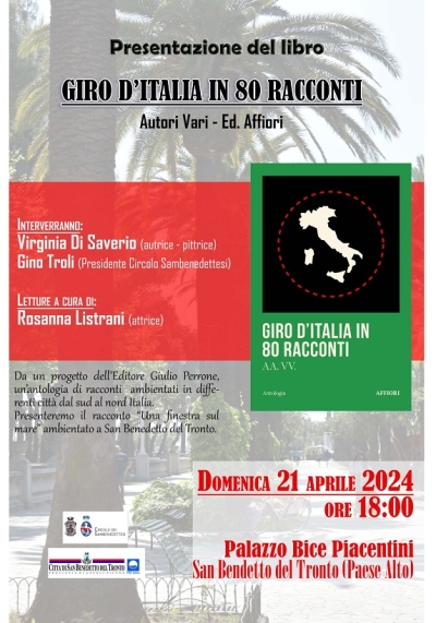 Domenica 21 aprile presentazione del libro 