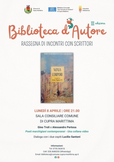3° edizione Biblioteca d'Autore poeti marchigiani contemporanei, una collana video