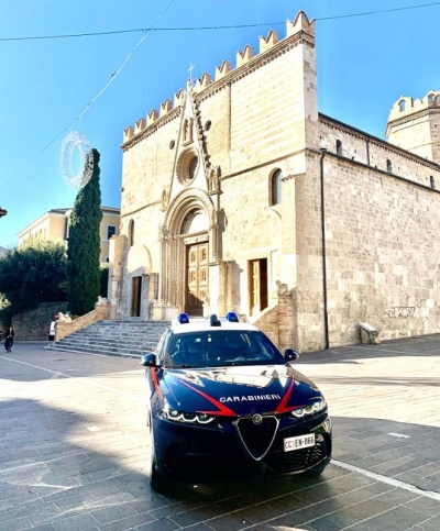 Carabinieri di Teramo, servizi preventivi di controllo del territorio