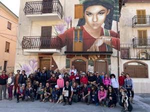 Oltre 150 persone a Sante Marie per "Cammini aperti" sul Cammino dei Briganti
