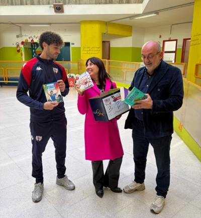 IOLEGGOPERCHE’, LA SAMB DONA LIBRI ALLE SCUOLE PRIMARIE
