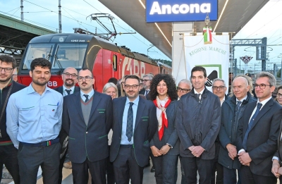 ARRIVATO AD ANCONA IL PRIMO TRENO RAILJET DA MONACO: UN PONTE FERROVIARIO TRA LA GERMANIA E LE MARCHE