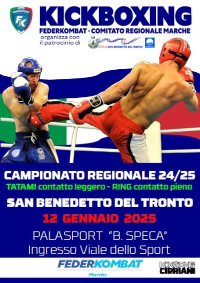 CAMPIONATO REGIONALE DI KICKBOXING 24/25
