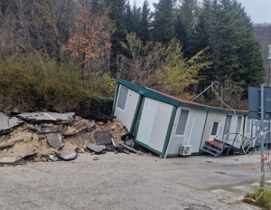 Arquata del Tronto - L'associazione Arquata Potest perde la sede, distrutta da una frana